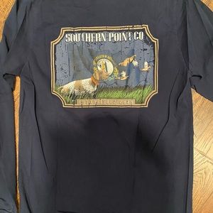 Men’s Southern Point Co Long Sleeved Tee Size Medium